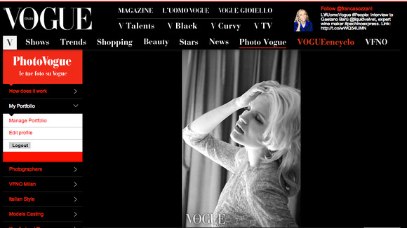 Vogue Italia - Chloe-Jasmine Whichello