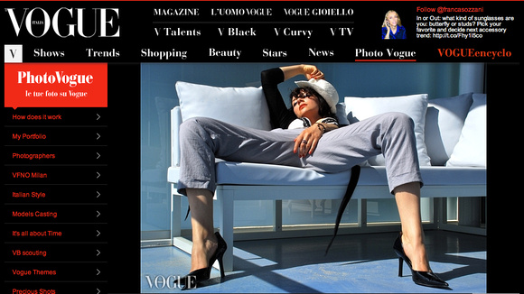 Vogue Italia - "Red Lipstick for Convivio" Competition