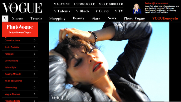 Vogue Italia - "Red Lipstick for Convivio" Competition